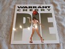 Warrant Cherry Pie Limited 180g Silver & Black Marbled Vinyl Numbered 0399/2000
