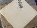 The Who. Live at Leeds. UK 1st P.  Black  12 inserts  A1/B1  Complete  1970.