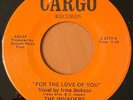 THE INVADERS For the Love of You  CARGO 1977 Funk Soul 45   RARE  VG+