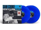 SAM COOKE - PORTRAIT OF A LEGEND - 2-LP - EXCLUSIVE BLUE VINYL - BRAND NEW