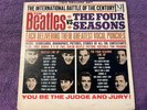 Beatles 1964 ' BEATLES VS THE FOUR SEASONS ' MONO Double LP  WITH POSTER Vee Jay