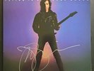 Joe Satriani - Flying In A Blue Dream NEAR Vinyl LP EX Relativity AUTOGRAPHED