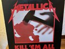 Metallica Kill Em All 1983 Electra Vinyl Record CONDITION