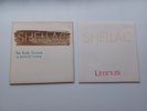 UK 2 SINGLES  -   SHELLAC     THE RUDE GESTURE + URANUS   INCLUDES INSERTS EX+