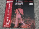 Neil Young Live Rust Japan 2 LP OBI Vinyl Record Promo/ Sample  Rare