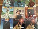 Elvis 9 LP Lot: 4 Sealed, Shrink Hype Sticker Picture Disc Moody Blue Sun  VG+