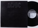AC/DC Back In Black ATLANTIC SD-16018 LP VG+ embossed cover l