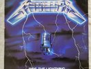 Metallica Ride the Lightning 1984 Elektra/Megaforce STE-60396-A-3 MASTERDISK