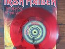 RARE RED VINYL -IRON MAIDEN The Number Of The Beast 7