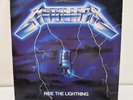 Metallica Ride The Lightning Original 1984 VTG. Lp Vinyl Record Album 60396-1