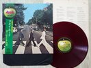 The Beatles Abbey Road Red Vinyl 1969 Japan 2nd Pressing AP-8815 w/ Obi Insert
