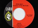 Beatles 45 - Peter Best - Boys - Cameo VG+