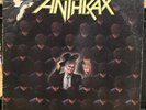 Anthrax Among The Living Megaforce A1-90584 1987 1st Press Vinyl LP Record Album