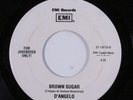 R&B Hip Hop 45 D'ANGELO Brown Sugar EMI with jukebox tag HEAR c
