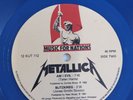 METALLICA CREEPING DEATH BLUE TRANSPARENT VYNL 1986 MUSIC FOR NATIONS 12 KUT 112
