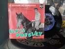 ELVIS PRESLEY rare French RCA EP Cavalier du Crépuscule Love me Tender Blue