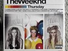 Thursday by Weeknd Vinyl LP 2015 NEVER PLAYED