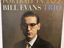 Bill Evans Trio - Portrait In Jazz LP - Riverside - RLP 12-315 Mono DG