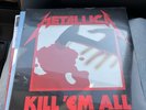 Metallica Kill 'Em All Vinyl Record LP Exclusive Red Colored Vinyl Sealed New LP