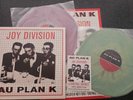 JOY DIVISION RARE SPLATTER VINYL POSTER AND NOT NUMBERED POSTCARD  LP