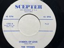 Doo Wop 45 Rpm By The Titones On Scepter #1206 “The Movies/Symbol Of Love” M-