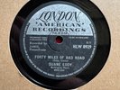 78Rpm, Rock n Roll, Duane Eddy 'Forty Miles Of Bad Road' London Rare on 78