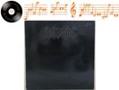 AC/DC Back In Black Vinyl LP + Inner Sleeve Orange & Pink Labels Spain Press VG+