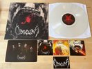 Obscura Diluvium Clear Vinyl LP Plus Extras Stickers