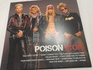 Poison Icon Red Black Split Vinyl Record