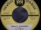 Rare ROY ORBISON Today's Teardrops / Blue Angel PHILIPPINES VM-1002