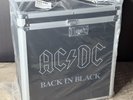 PAIR AC/DC Vaultz Back in Black Vinyl Record Storage Box Empty LP Case with Lock