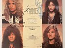 Vintage WHITE LION Fully Signed on back, Big Game 1989 LP Mike Tramp Vito Bratta