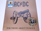 AC/DC - For Those About To Rock 50th Anniv Gold Vinyl LP Record *Damaged
