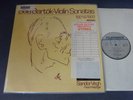 NM BARTOK - VIOLIN SONATAS 1 & 2 LP, Sandor Vegh, TELEFUNKEN 6.42417