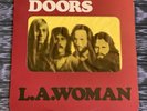 LP EX The Doors L.A. Woman die cut cover crucifix uncensored first pressing 1971