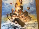 CIRCA SURVIVE Descensus 2X LP Hot Topic CLEAR WHITE BLUE SPLATTER Vinyl (2014)