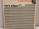 Jackie McLean, It's Time   '65, Blue Note 4179, Mono, NYC, RVG, Hancock