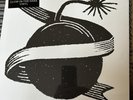 BLOSSOMS GLOW IN THE DARK VINYL LP RIBBON AROUND THE BOMB GATEFOLD SLEEVE New