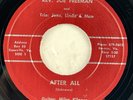 RARE Rev. Joe Freeman After All Miles Kilgore Hillbilly Gospel Private Label