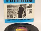 The Great March To Freedom MLK Rev Martin Luther King Vinyl I Have a Dream 1963