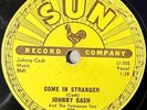 JOHNNY CASH SUN Come In Stranger/ Guess Things Happen That Way
