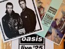 Oasis Definitely Maybe Tour 25 Exclusive Blue Vinyl  2025 Rare,  Print + Bag