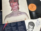 David Bowie Aladdin Sane Vinyl LP 1973 1st UK WITH RARE FAN CLUB insert , inner