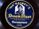 Paramount 12098 Ma Rainey PICTURE LABEL w Pruitt Twins -  Blues  78rpm 1924 EE-