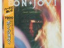 BON JOVI 7800 FAHRENHEIT MERCURY 28PP1001 Japan PROMO INSERT POSTER VINYL LP