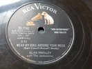 WEAR MY RING AROUND YOUR NECK/DONCHA THINK ITS TIME-78 RPM SINGLE BY ELVIS.