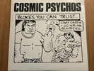 Cosmic Psychos -Blokes You Can Trust Go The Hack Records GTH 003 White Vinyl LP