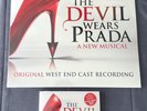 The Devil Wears Prada Stage Show Red Vinyl Album LP and CD Signed Cast Art Card