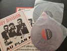 JOY DIVISION RARE SPLATTER VINYL POSTER AND NUMBERED 42 POSTCARD  2LP
