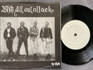 BLITZ - ALL OUT ATTACK E.P. rare UK 1981 / PUNK / KBD / Oi / WHITE LABELS /MINT-